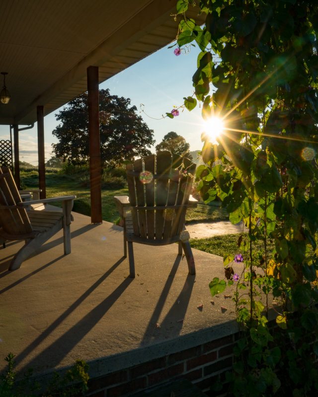 Front Porch in the Morning