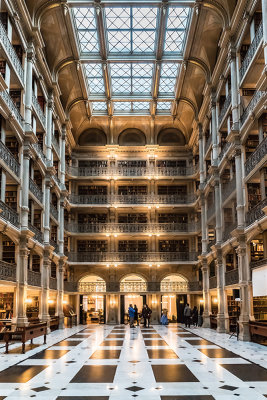 George Peabody Library, Baltimore, MD