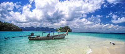 Long-tail Boat Pano