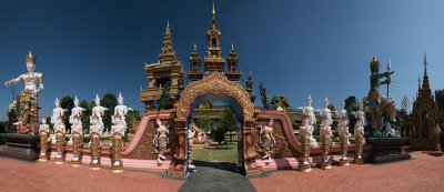 Temple Gate Panorama