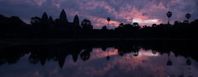 Sunrise at Angkor Panorama
