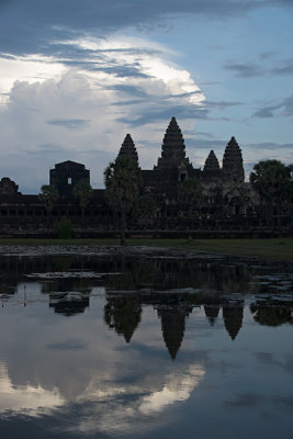 Morning Silhouette of Angkor