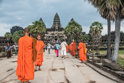 Monks as Tourists