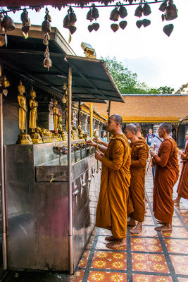 Temple Monks