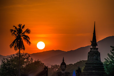 Sunset on the Ancient City