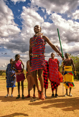 Maasai Villager 