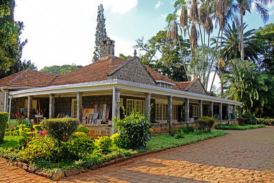 The former Karen Blixen Home of Out of Arica Fame