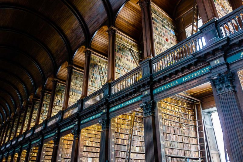 Trinity College - Book Of Kells Library