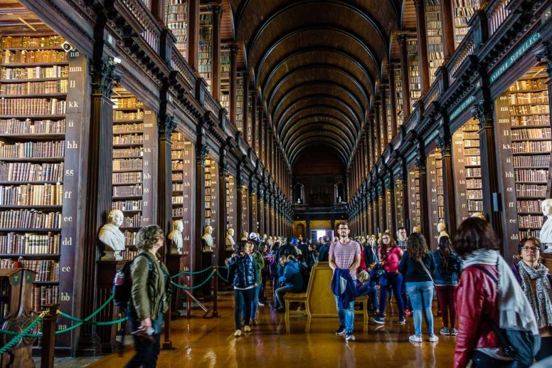 Trinity College - Book Of Kells Library