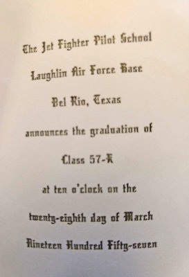 graduation 1957