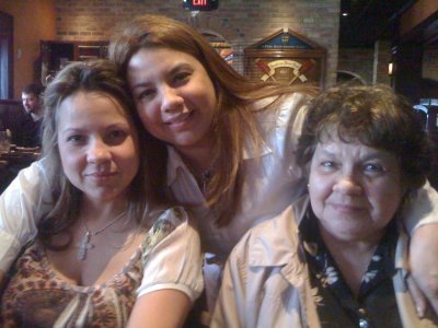L-R Diane, Lorrine and mom Sylvia Fatjo Adames 