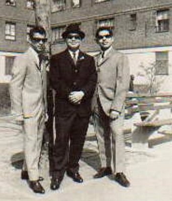 Johnny O'Neal, Sammy Gonzales and Jr. Miranda  