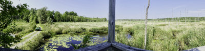 Panoramic view from the lookout