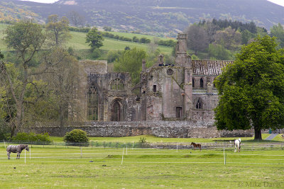 Unknown Abbey along the River Tweed