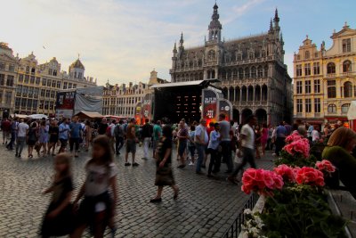 Brussels Jazz Festival at the Grand Place