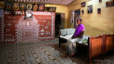 Interior of Village Home