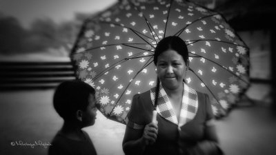 Lady with Umbrella | Siem Reap
