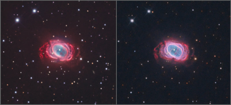 NGC 3132 CTIO 16 inch RC VS AG12 Corrected Newt