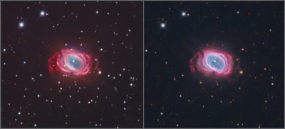 NGC 3132 CTIO 16 inch RC VS AG12 Corrected Newt