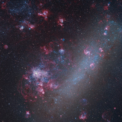 Tarantula Nebula Region LMC (Full Frame Full Resolution)