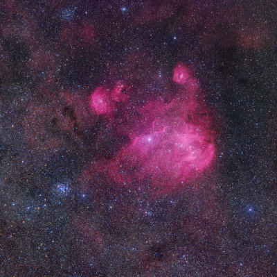 The Running Chicken Nebula IC2944