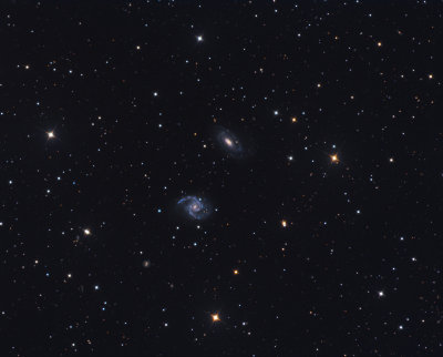 NGC 7125 / 7126 in Indus