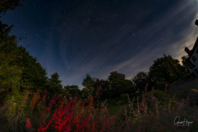 Moonlit clouds at Eardisley