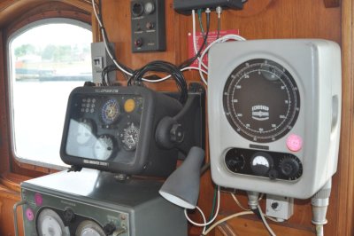 Echo sounder, Radio Direction Finder and Decca Navigation Unit