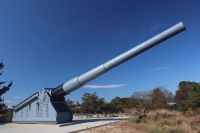 The 16-inch gun