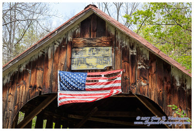 #21 - The Blacksmith Shop Bridge, Cornish NH (WGN 29-10-01)