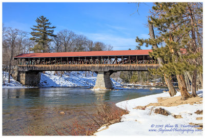 29-02-03 -- Saco River Bridge, Conway NH (NH #48)