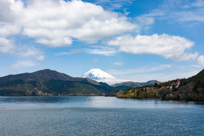 Mt. Fuji from Lake Ashi, Hakone