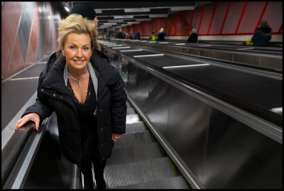 Susanne in Kungstrdgrden Metro