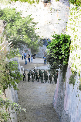 Restored 18th century fort