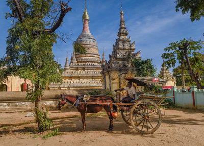 Horse Cart at Pagodas