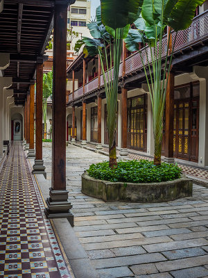 Courtyard, Seven Terraces Hotel