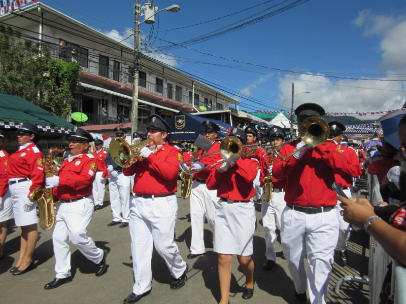 Bands play