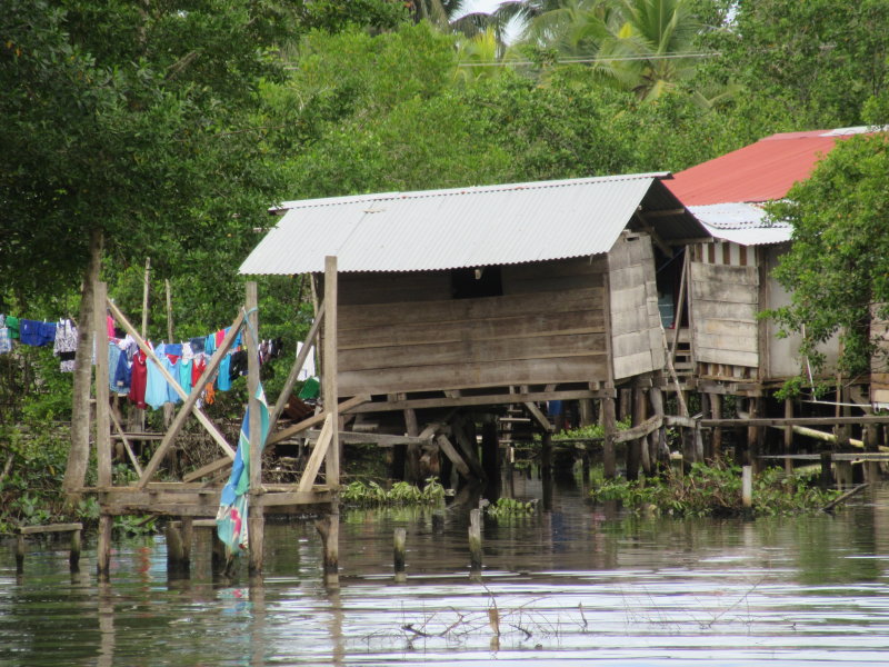Waterfront houses