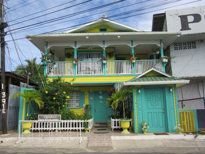 Colourful building