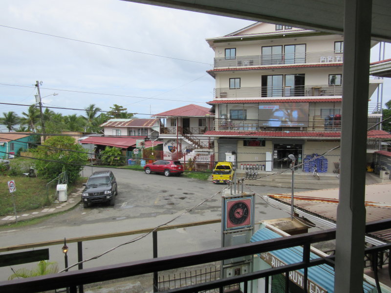 View from our balcony