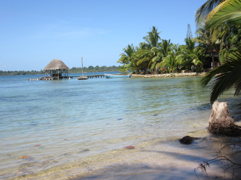 On walk to Starfish beach