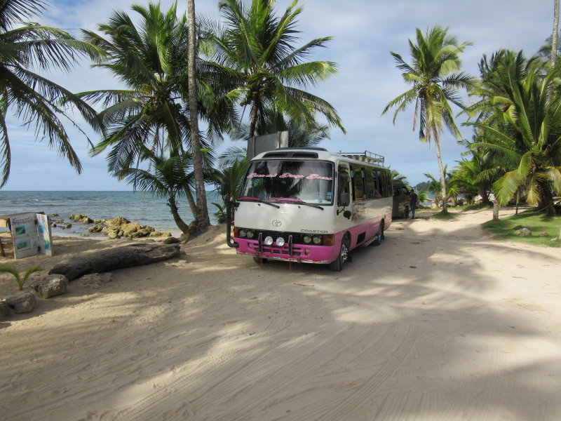 Bus back to Bocas town