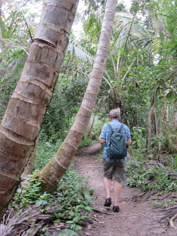 Pete on trail