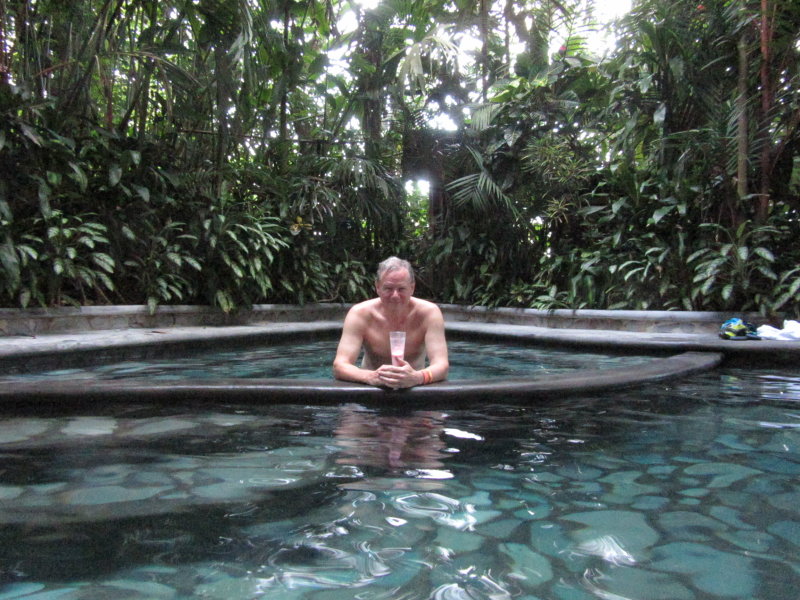 Pete in the cool pool