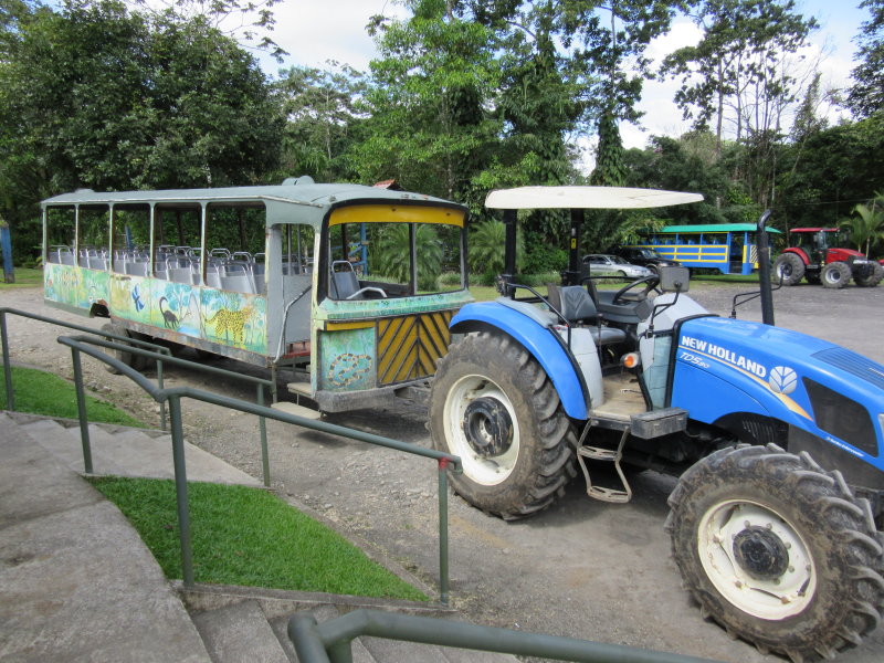 Tractor to take us up the hill