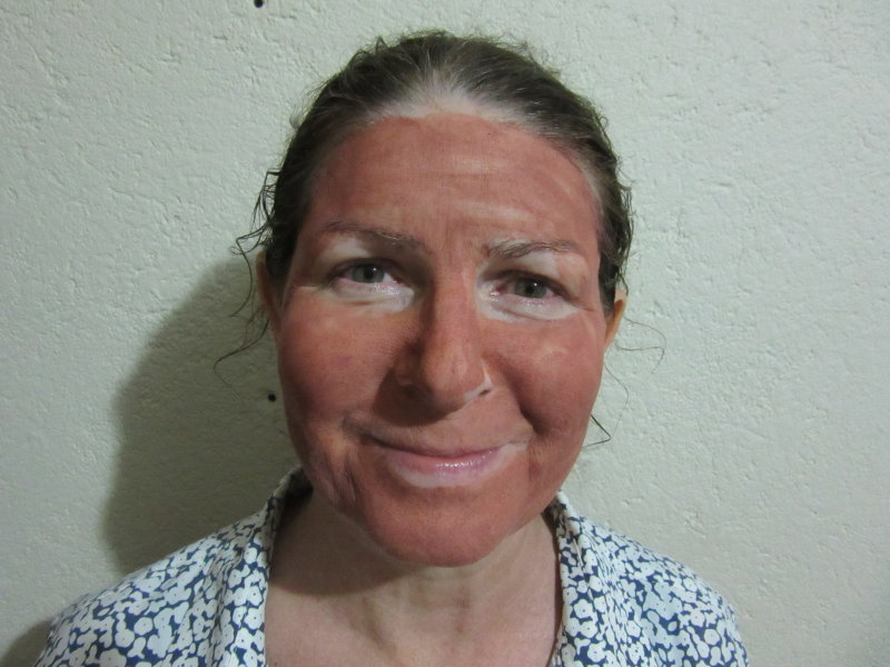 No, mud applied by our guide