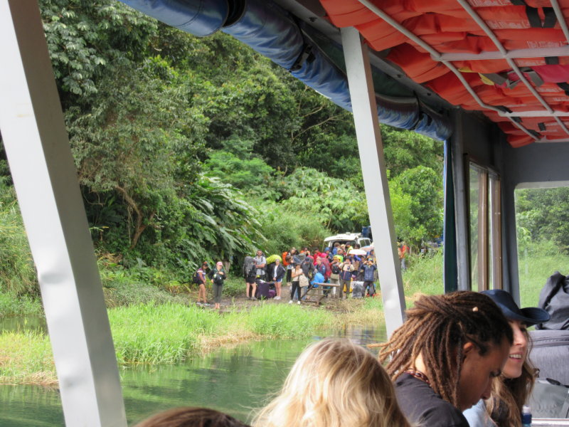 Jeep, boat, jeep to Santa Elena - boat to other side of the lake