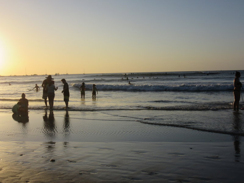 Head to the beach for sunset