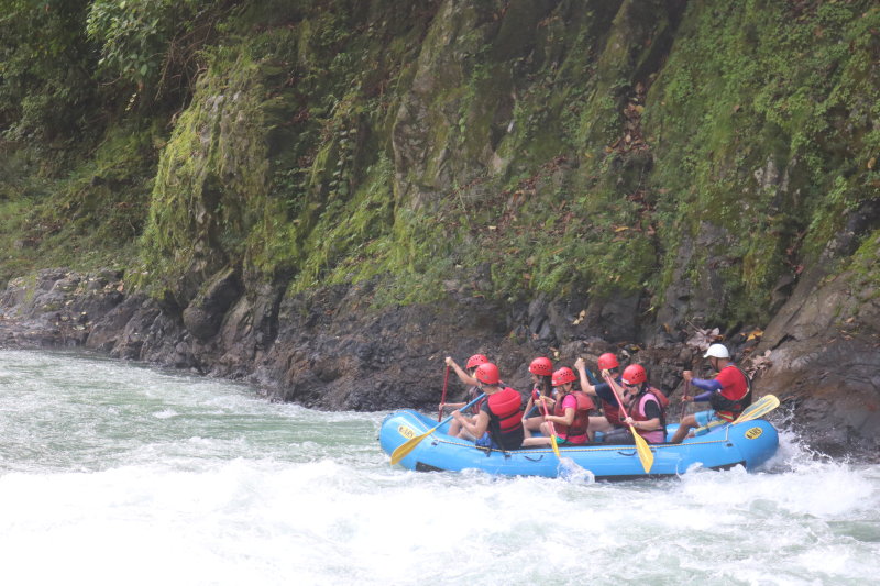Close to the gorge wall