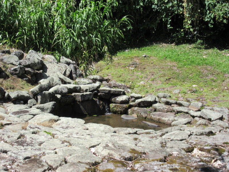 Underground aqueducts to holding pool